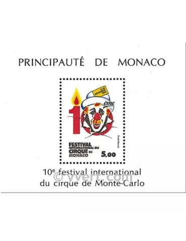 n° 29 -  Timbre Monaco Bloc et feuillets