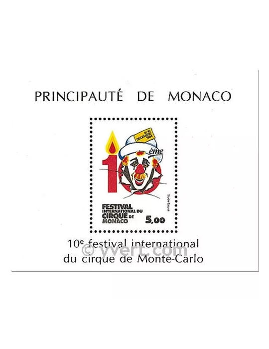 n° 29 -  Timbre Monaco Bloc et feuillets