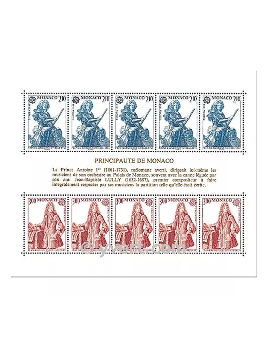 n° 30 -  Timbre Monaco Bloc et feuillets