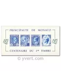 n° 33a -  Timbre Monaco Bloc et feuillets
