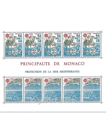 n° 34 -  Timbre Monaco Bloc et feuillets