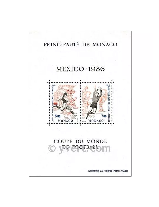 n° 35 -  Timbre Monaco Bloc et feuillets