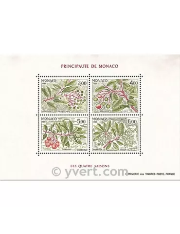 n° 36 -  Timbre Monaco Bloc et feuillets