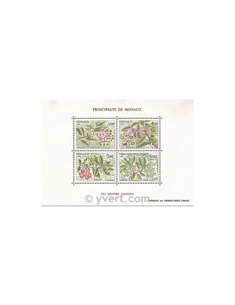 n° 36 -  Timbre Monaco Bloc et feuillets