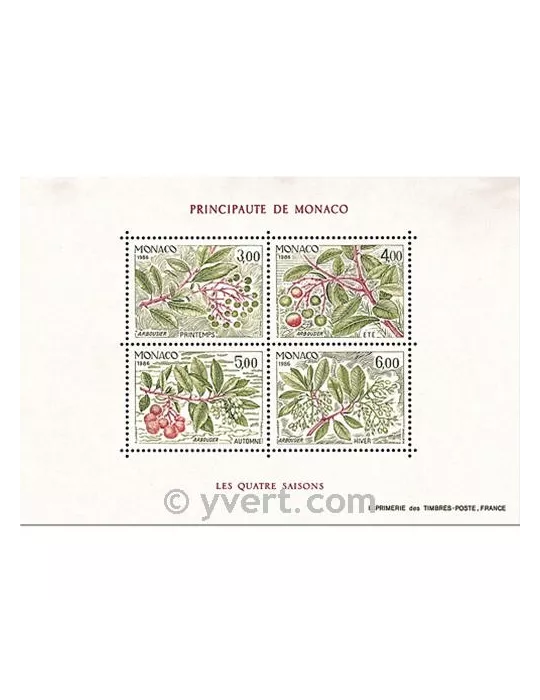 n° 36 -  Timbre Monaco Bloc et feuillets