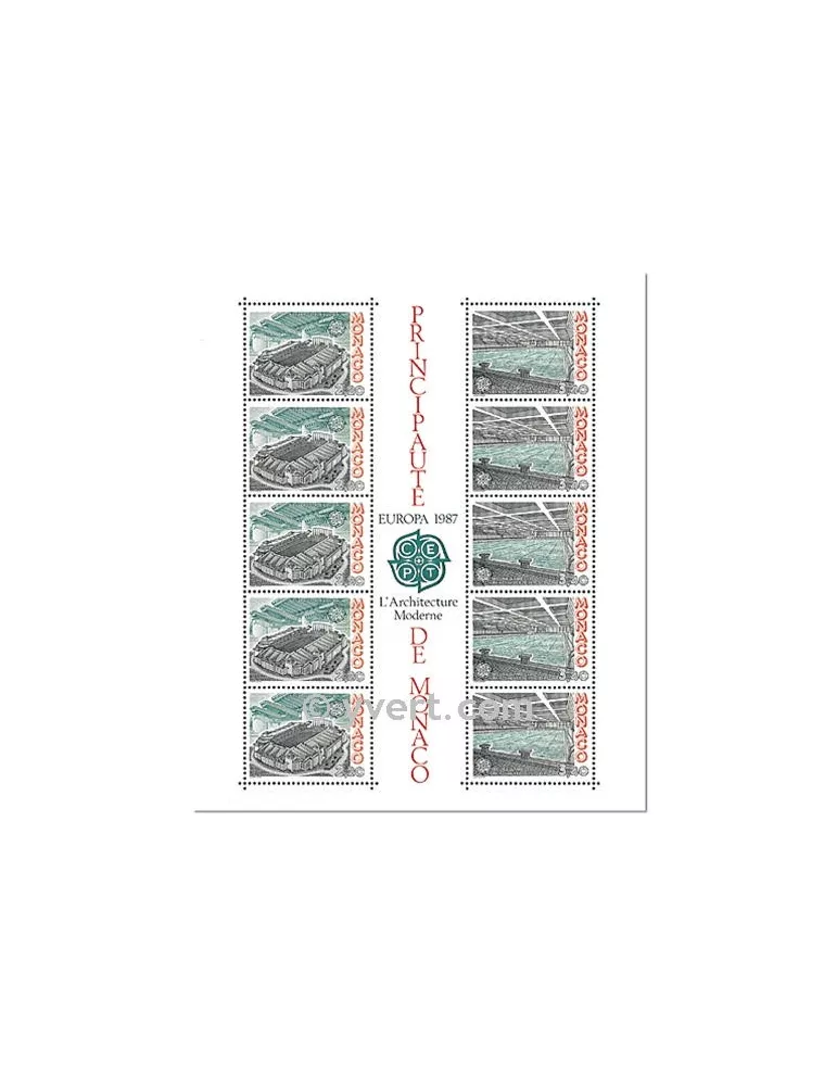 n° 37 -  Timbre Monaco Bloc et feuillets