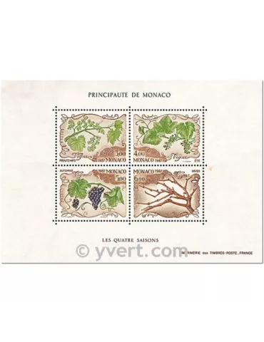 n° 38 -  Timbre Monaco Bloc et feuillets
