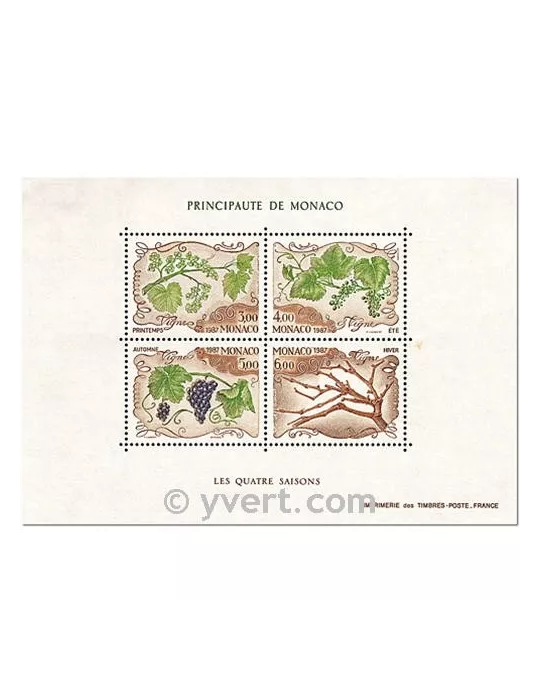 n° 38 -  Timbre Monaco Bloc et feuillets