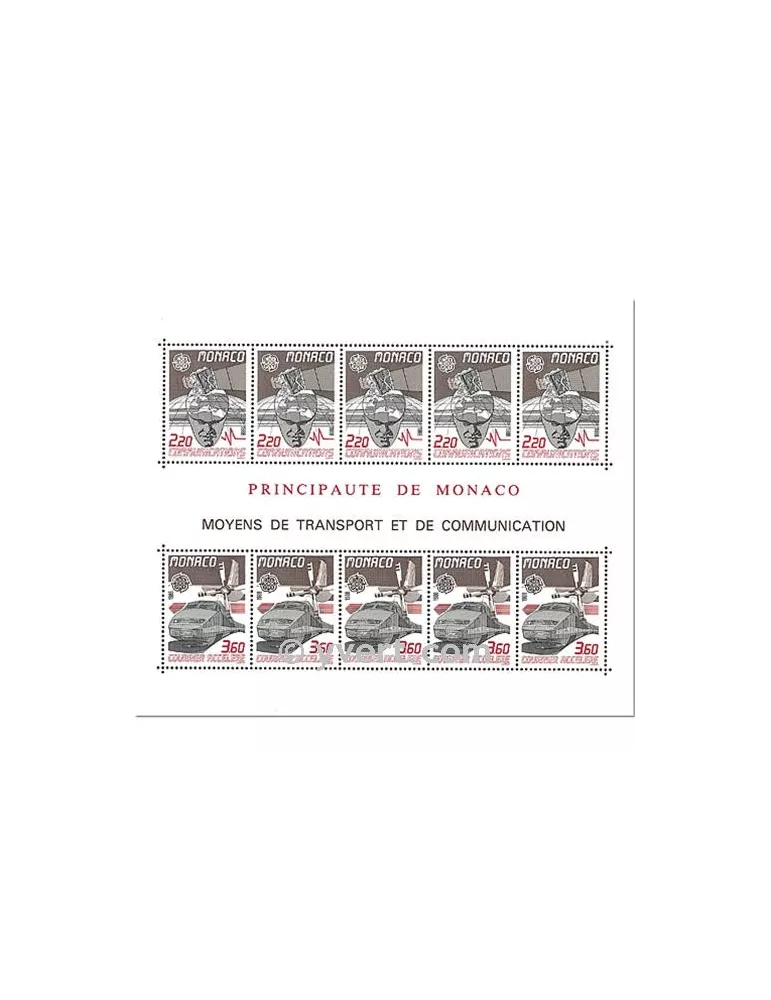 n° 41 -  Timbre Monaco Bloc et feuillets