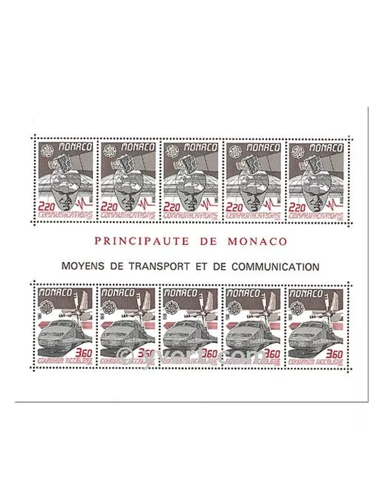 n° 41 -  Timbre Monaco Bloc et feuillets