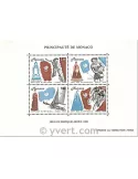 n° 42 -  Timbre Monaco Bloc et feuillets