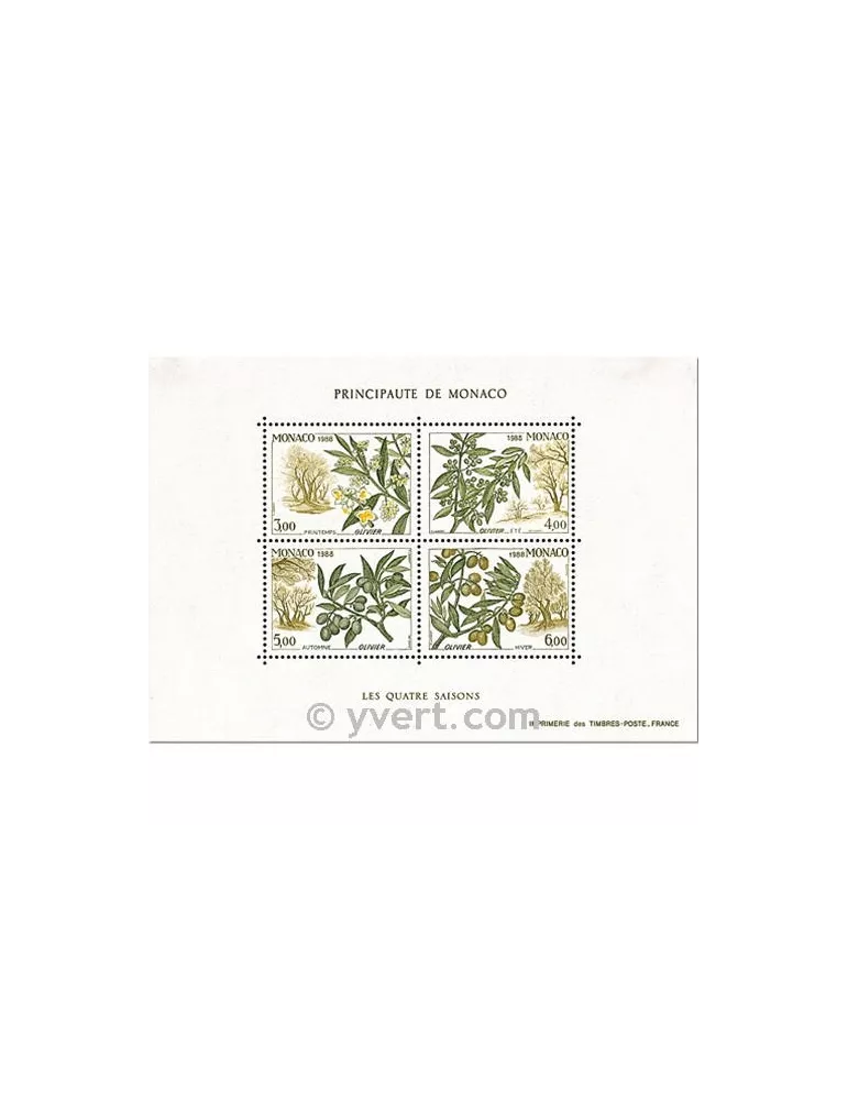 n° 43 -  Timbre Monaco Bloc et feuillets
