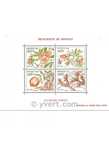 n° 44 -  Timbre Monaco Bloc et feuillets