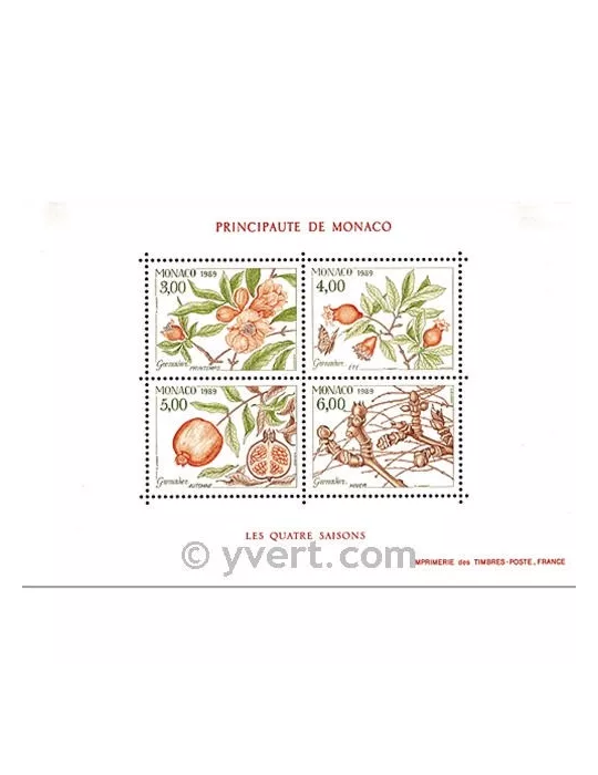 n° 44 -  Timbre Monaco Bloc et feuillets