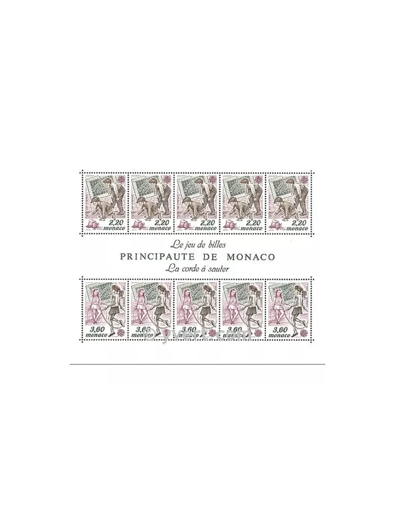 n° 46 -  Timbre Monaco Bloc et feuillets