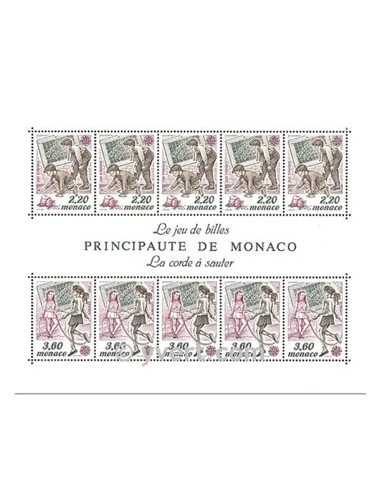 n° 46 -  Timbre Monaco Bloc et feuillets