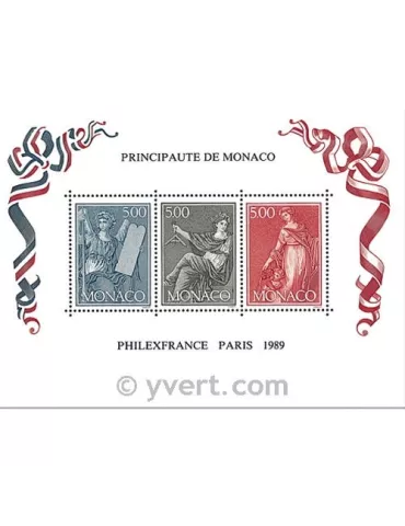 n° 47 -  Timbre Monaco Bloc et feuillets