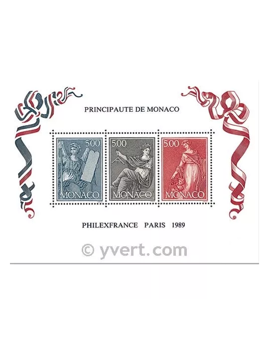 n° 47 -  Timbre Monaco Bloc et feuillets