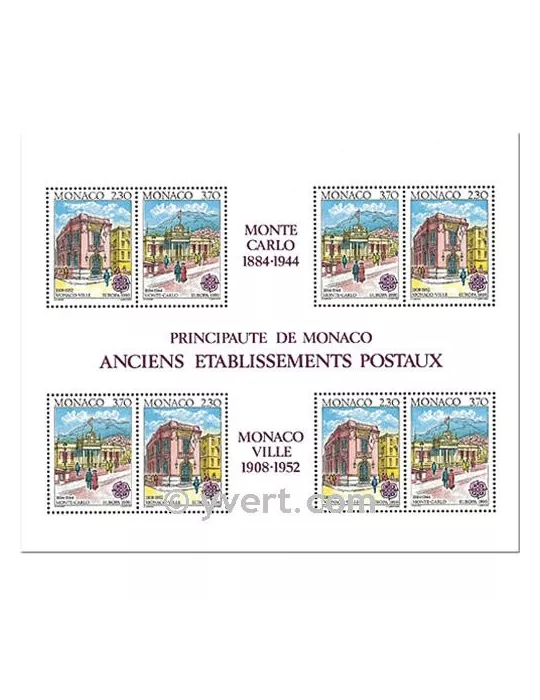 n° 49 -  Timbre Monaco Bloc et feuillets