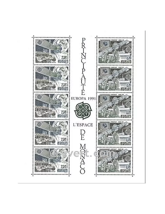 n° 52 -  Timbre Monaco Bloc et feuillets