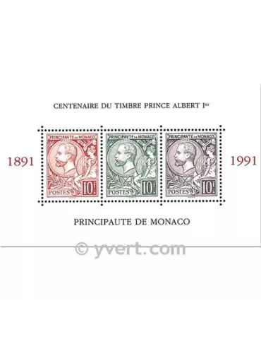 n° 53 -  Timbre Monaco Bloc et feuillets