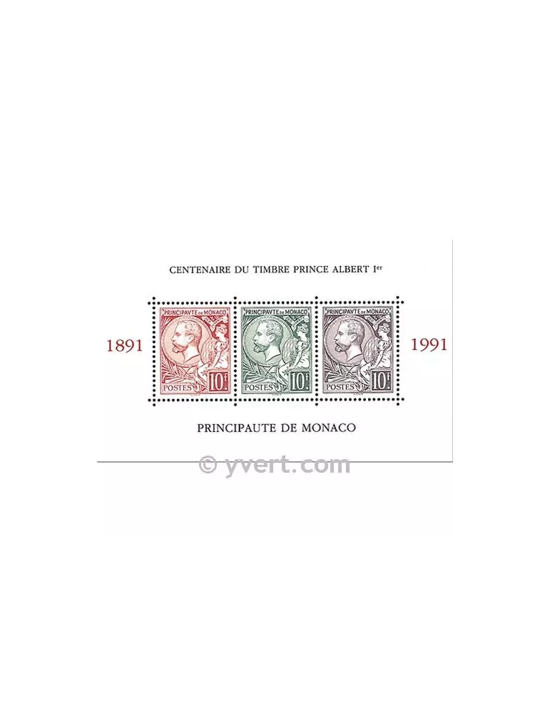 n° 53 -  Timbre Monaco Bloc et feuillets