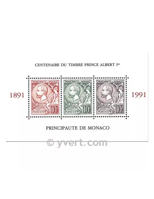 n° 53 -  Timbre Monaco Bloc et feuillets