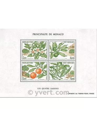 n° 54 -  Timbre Monaco Bloc et feuillets