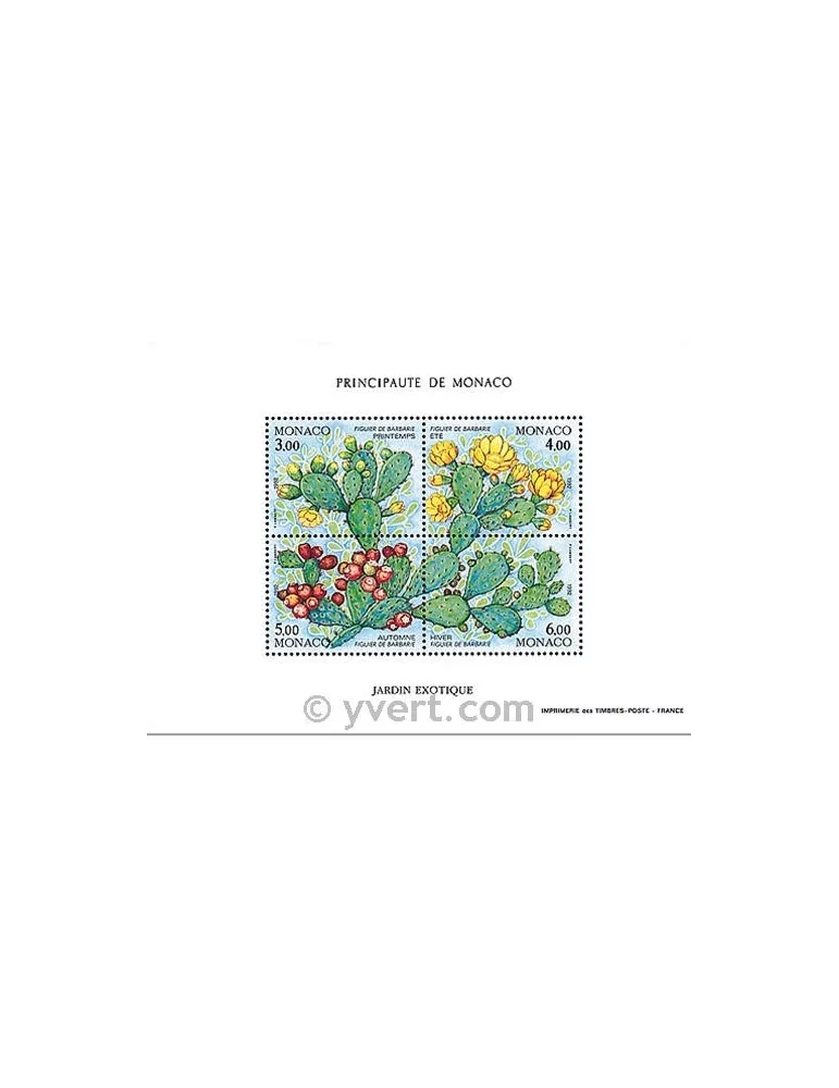 n° 55 -  Timbre Monaco Bloc et feuillets