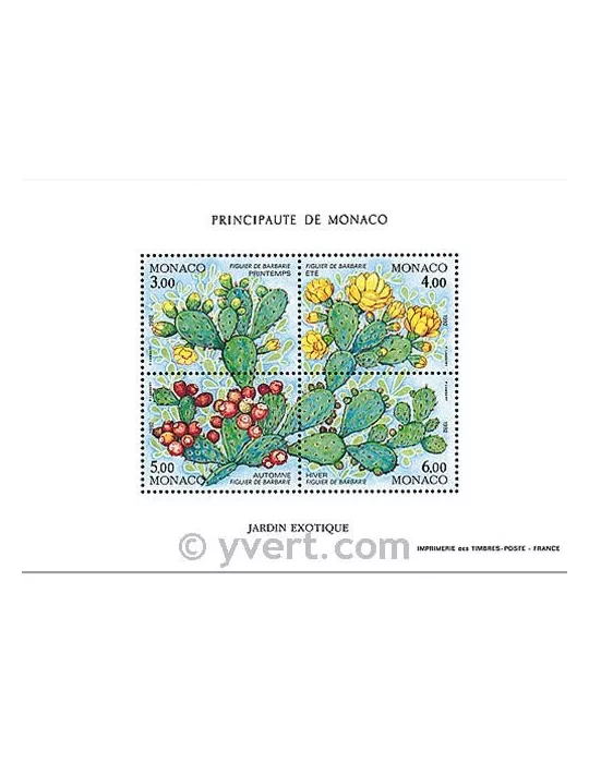n° 55 -  Timbre Monaco Bloc et feuillets