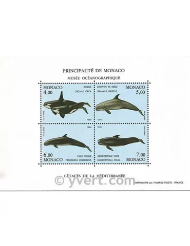 n° 64 -  Timbre Monaco Bloc et feuillets