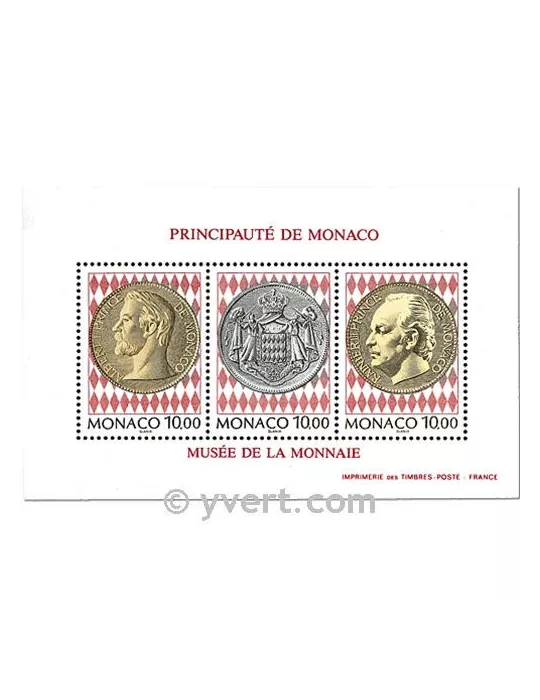 n° 66 -  Timbre Monaco Bloc et feuillets