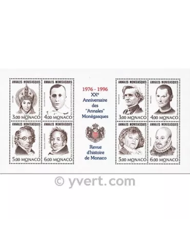 n° 72 -  Timbre Monaco Bloc et feuillets