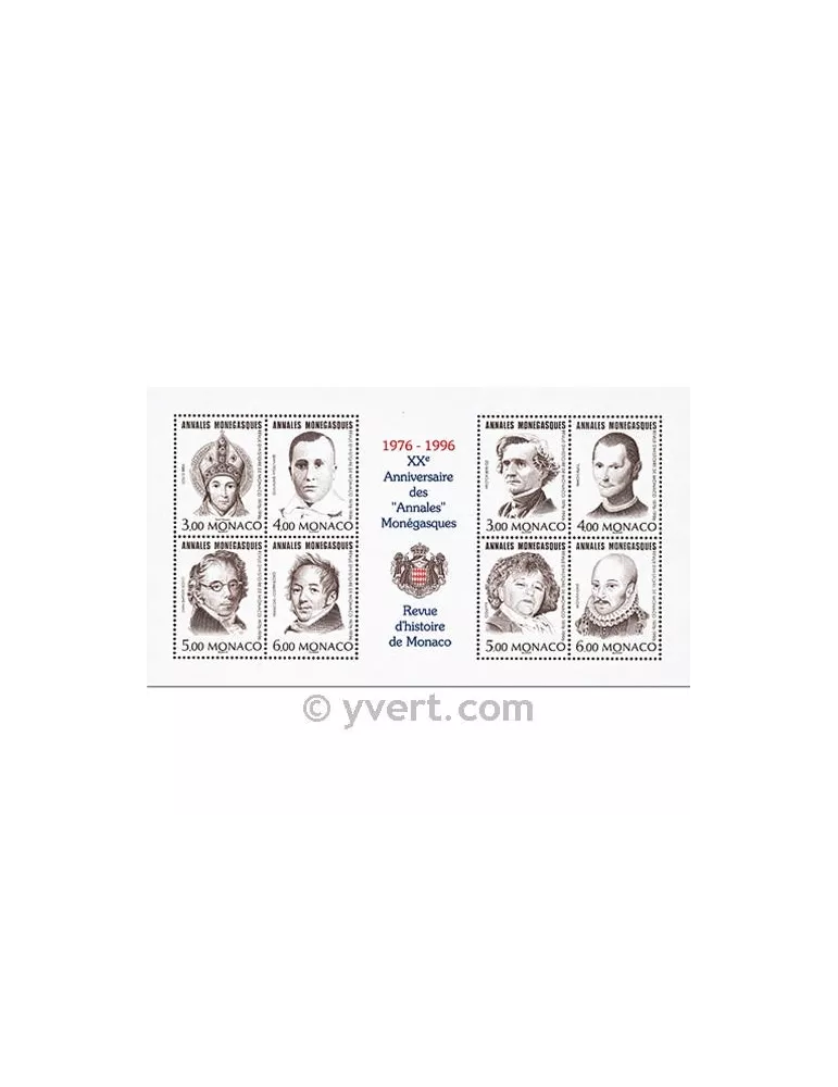 n° 72 -  Timbre Monaco Bloc et feuillets