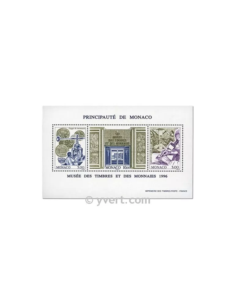 n° 73 -  Timbre Monaco Bloc et feuillets