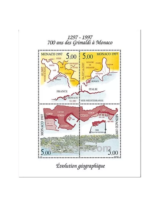 n° 76 -  Timbre Monaco Bloc et feuillets