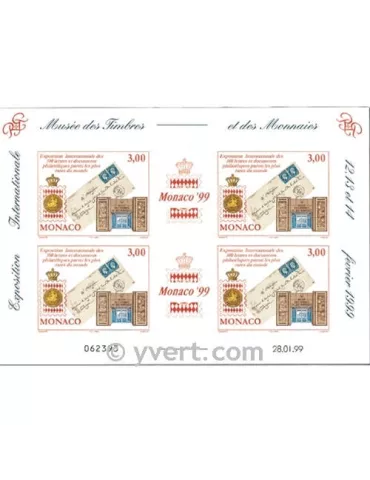 n° 81 -  Timbre Monaco Bloc et feuillets