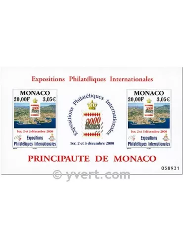 n° 85 -  Timbre Monaco Bloc et feuillets