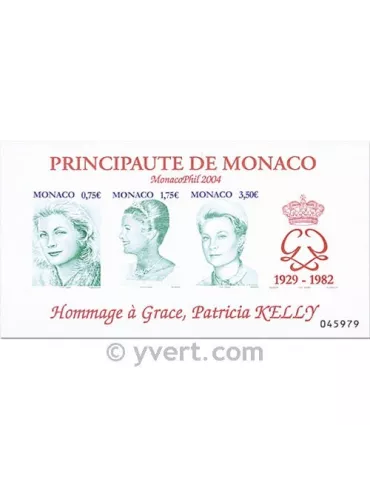 n° 90 -  Timbre Monaco Bloc et feuillets