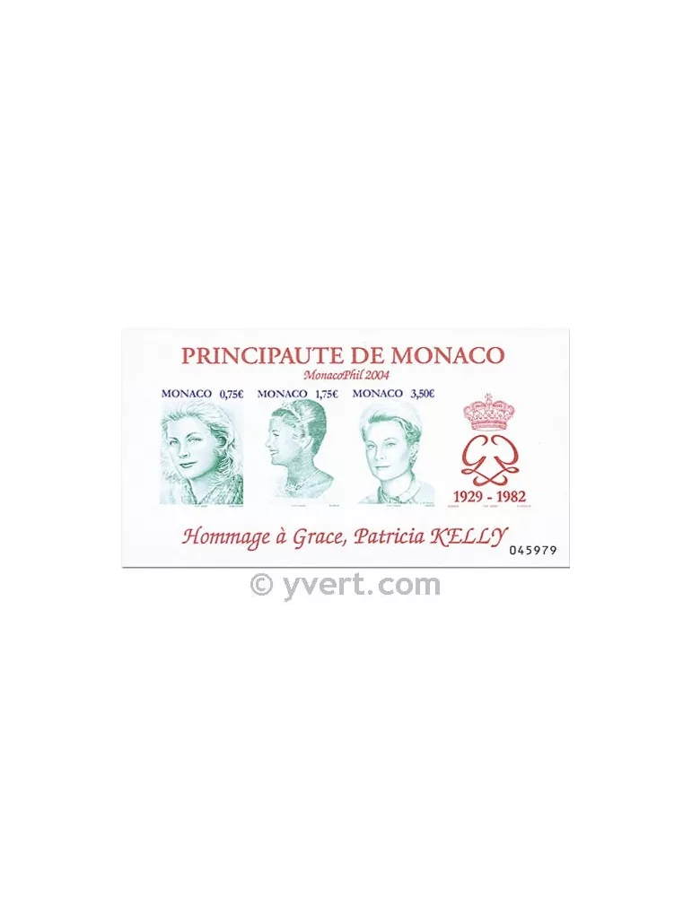 n° 90 -  Timbre Monaco Bloc et feuillets