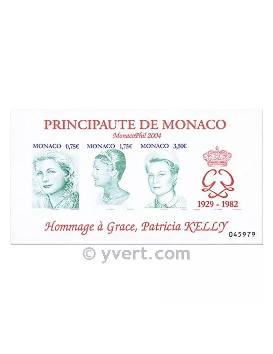 n° 90 -  Timbre Monaco Bloc et feuillets