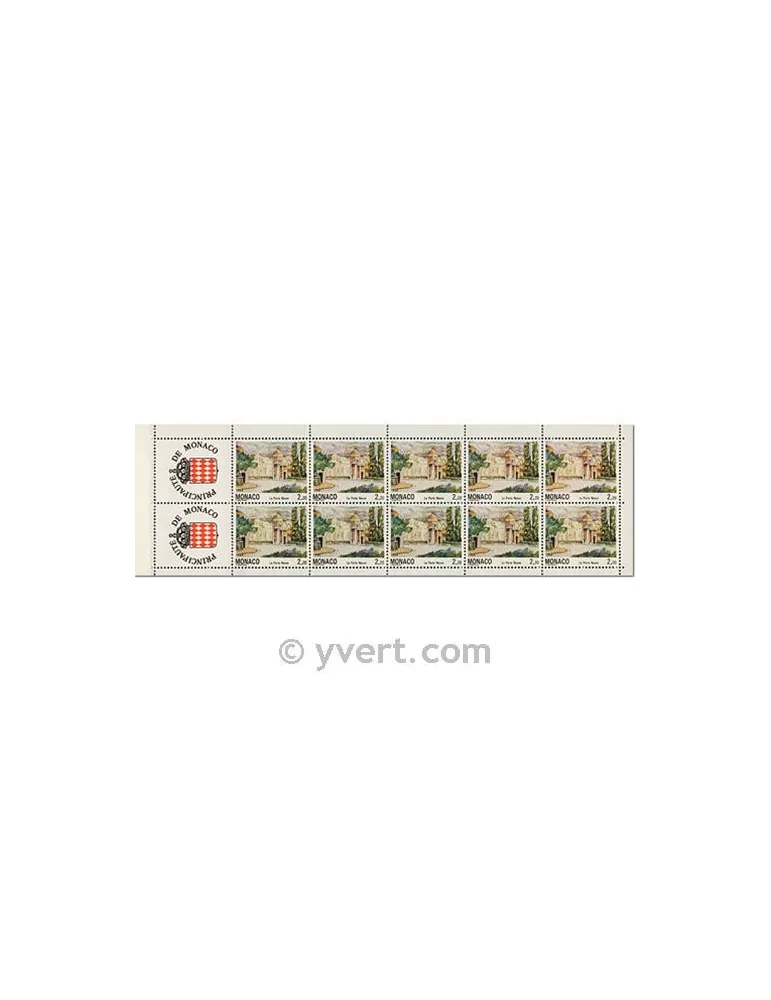 n° 7 -  Timbre Monaco Carnets
