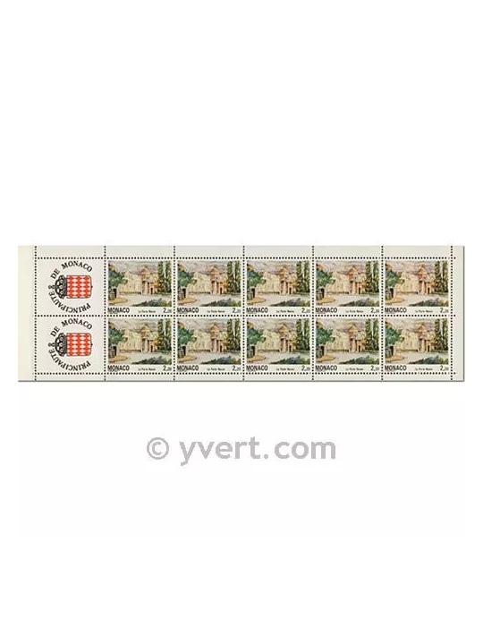n° 7 -  Timbre Monaco Carnets