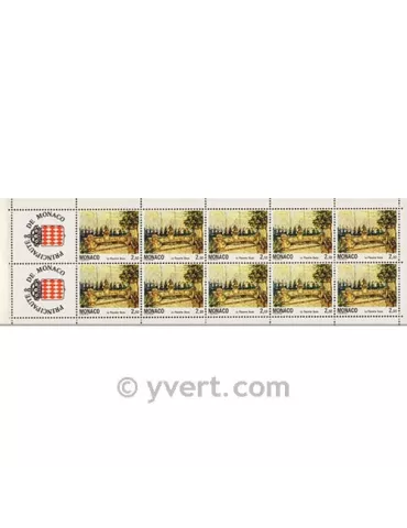 n° 8 -  Timbre Monaco Carnets