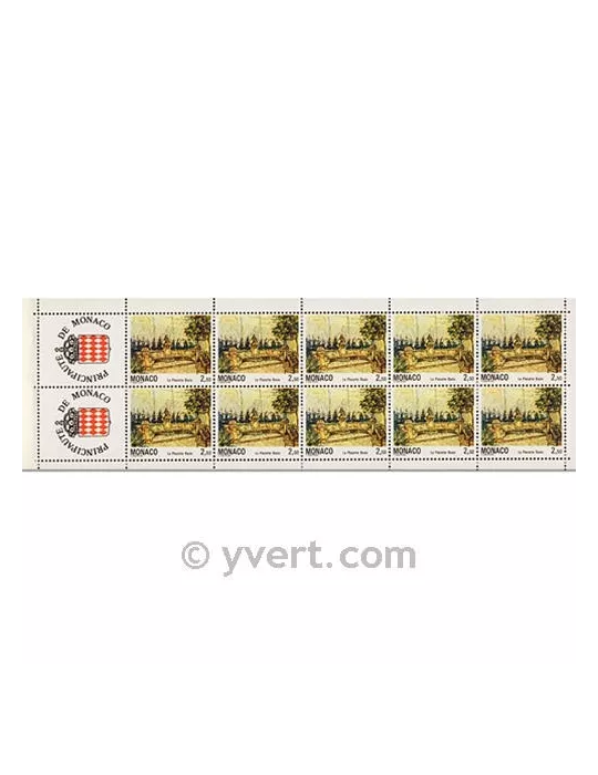 n° 8 -  Timbre Monaco Carnets