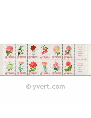 n° 12 -  Timbre Monaco Carnets
