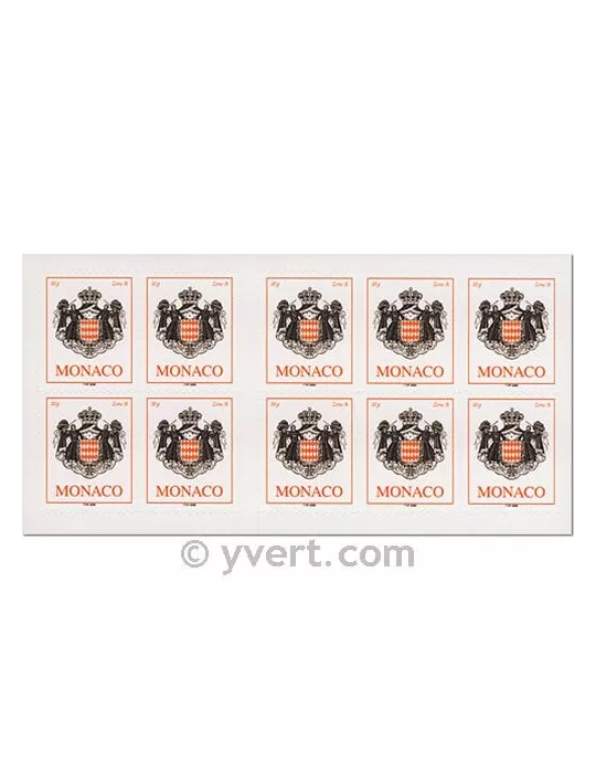 n° 15 -  Timbre Monaco Carnets