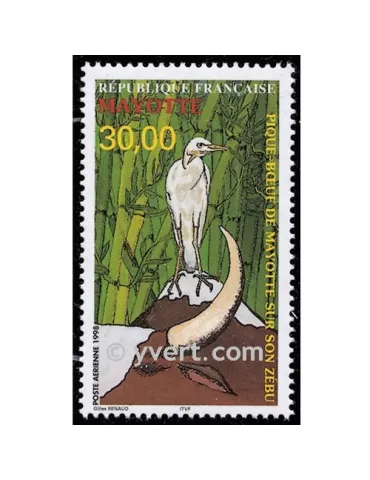 n° 3 -  Timbre Mayotte Poste aérienne