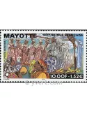 n° 4 -  Timbre Mayotte Poste aérienne