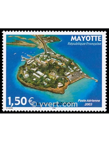 n° 6 -  Timbre Mayotte Poste aérienne
